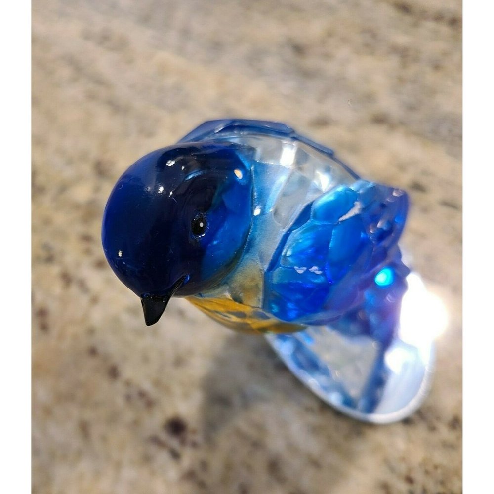 Blake Jensen Reflections of the Songbird Figurine. Beauty of the Sapphire - Picture 7 of 12